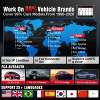 LAUNCH X-431 Pro TT 8'' OE-Level Full System Diagnostic Scan Tool LAUNCH