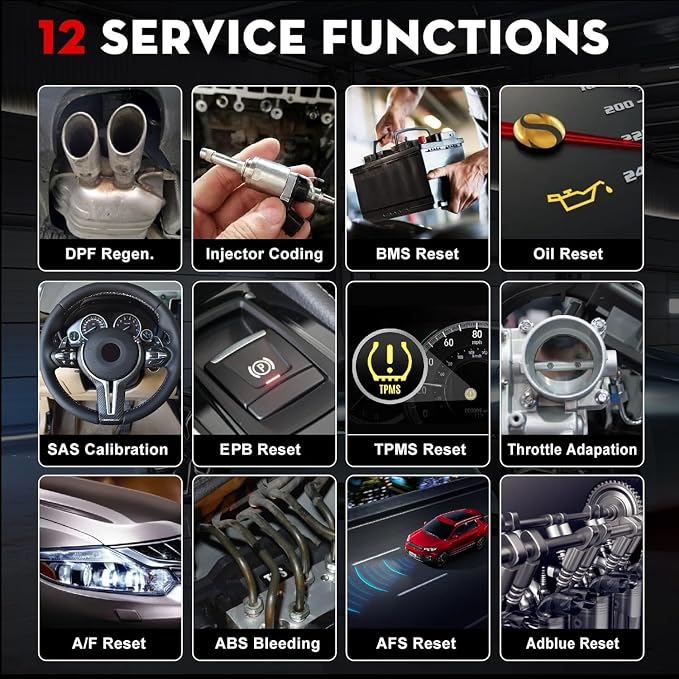 LAUNCH CRP129I V3.0 4-System OBD2 Diagnostic Scanner LAUNCH