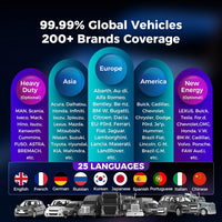 Launch X431 PRO3 V+ Elite Global vehicle Brand Coverage Scan Tool