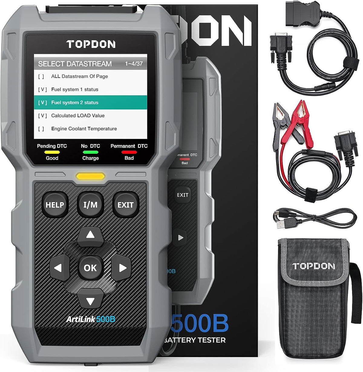 Topdon Artilink 500B Code Reader Battery Tester