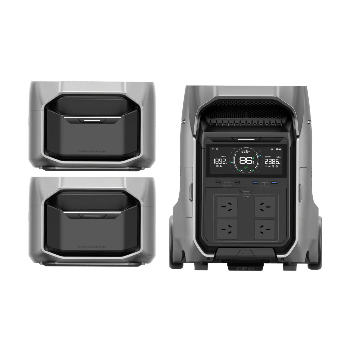 EcoFlow Delta Pro 3 +2 Smart Extra batteries EcoFlow