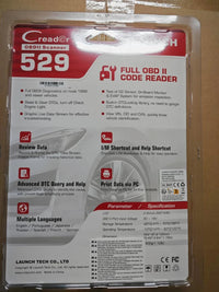 LAUNCH Creader CR529 OBD2 Scanner Car Code Reader LAUNCH