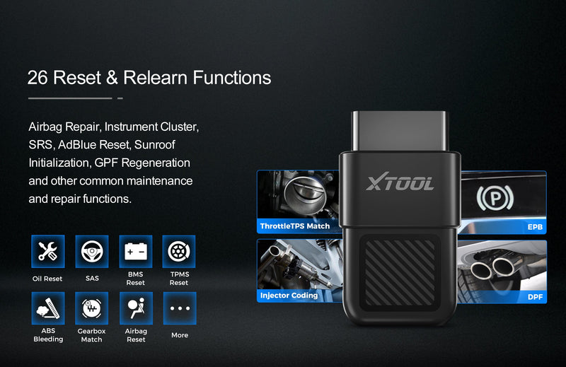 XTOOL Anyscan A30X Portable Wireless Scan Tool With Odometer Correction Xtool