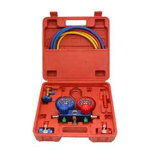 AC Manifold Gauge Set Air Conditioning Diagnostic Refrigeration Set Kit Pump