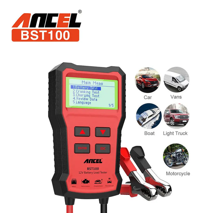 Ancel BST100 Battery Tester Ancel