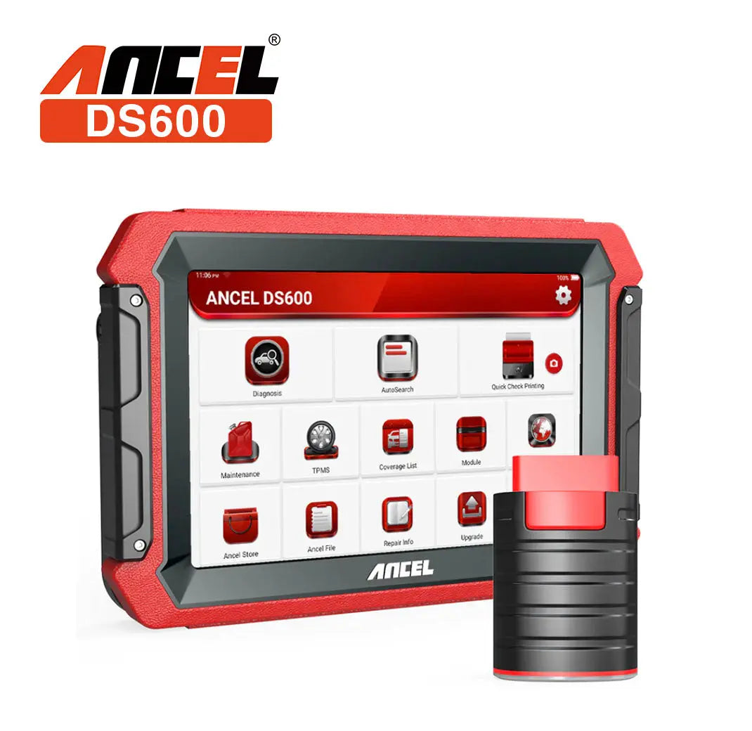 Ancel DS600 Professional Scan Tool Bi-directional ECU Coding 34+ Ancel