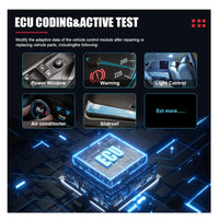 Ancel DS600 Professional Scan Tool Bi-directional ECU Coding 34+ Ancel