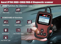 Ancel JP700 JOBD OBD2 Diagnostic Scanner Japanese Cars Toyota/Nissan/Honda/Mazda Ancel