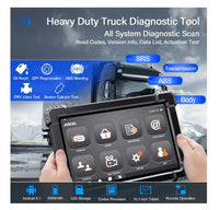 Ancel X7 HD Heavy Duty Truck Diagnostic Scanner Full System 12V 24V - FairTools