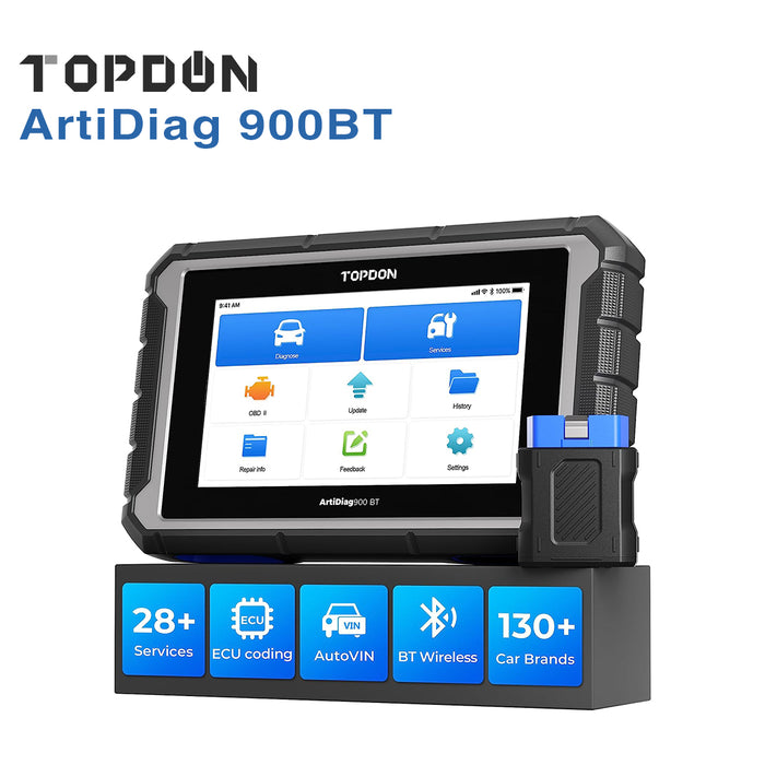 Topdon ArtiDiag 900BT Bidirectional Scan Tool with ECU Coding Topdon