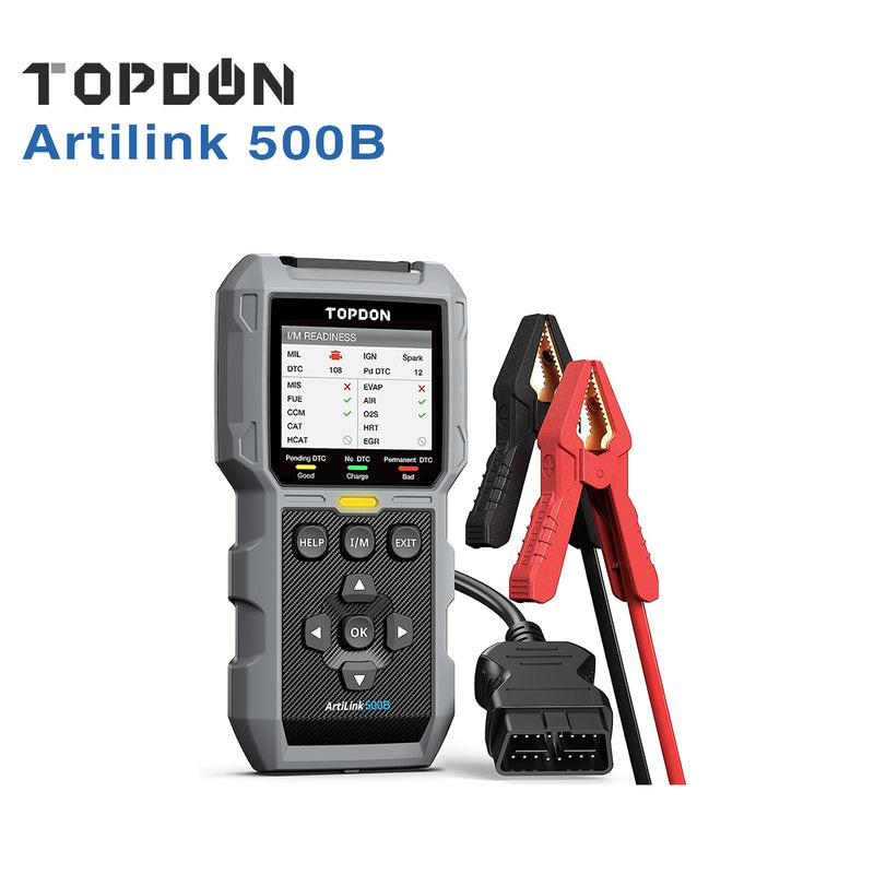 Topdon Artilink 500B Code Reader Battery Tester Topdon