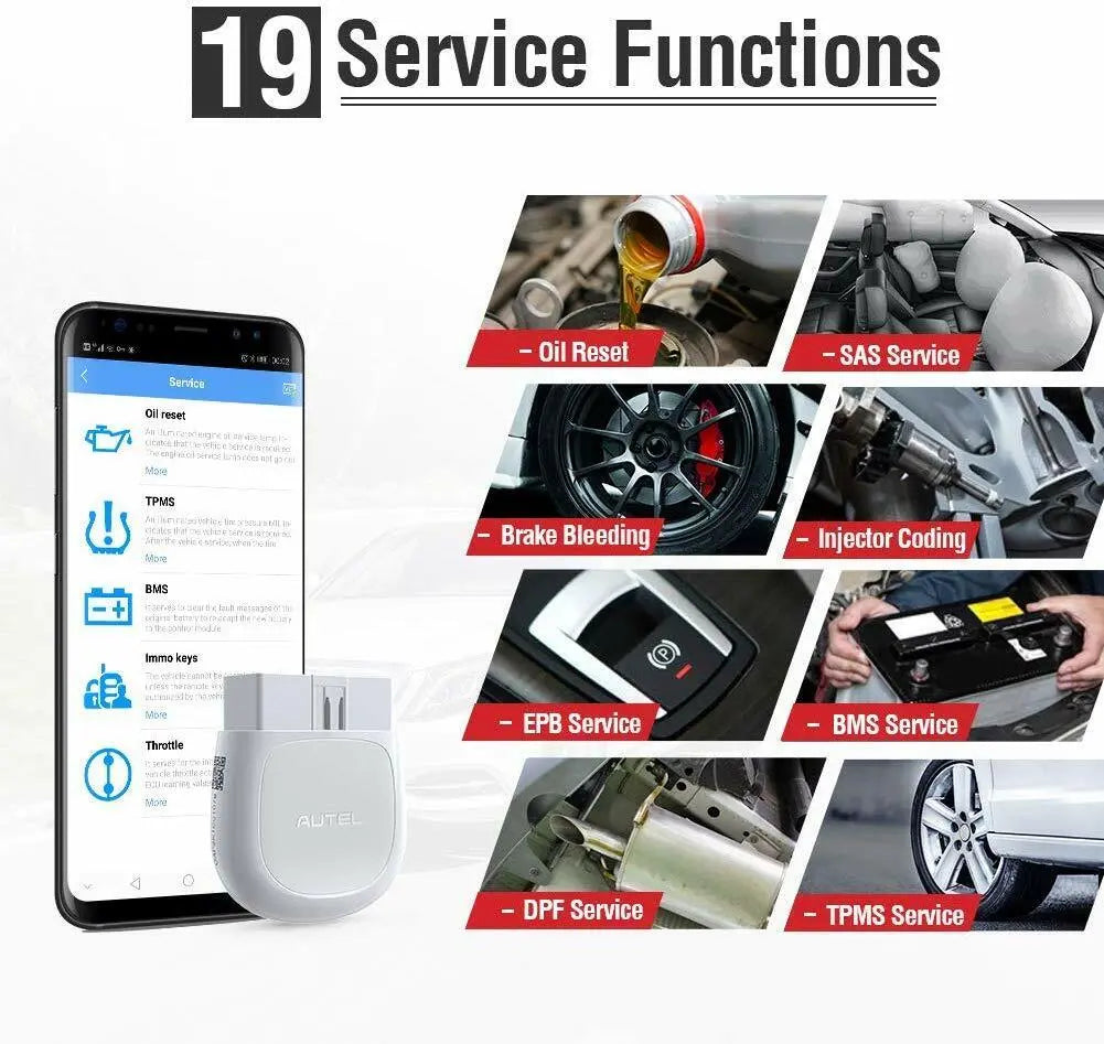 Autel MaxiAP AP200 Bluetooth Full-Système OBD2 Scanneur Lecteur De Code