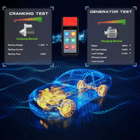 Diagnostics Car Battery Tester Professional Electrical System Analyzer