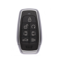 Autel IKEY AT007AL 7-Button Key, Universal Car Key Work with Autel KM100 IM508S Autel