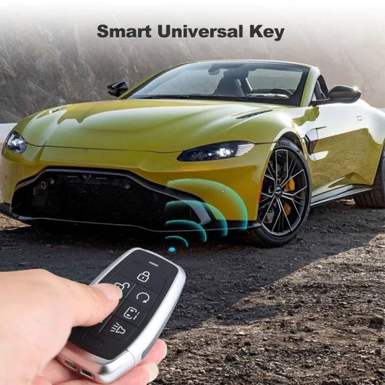 Autel IKEY AT007AL 7-Button Key, Universal Car Key Work with Autel KM100 IM508S Autel