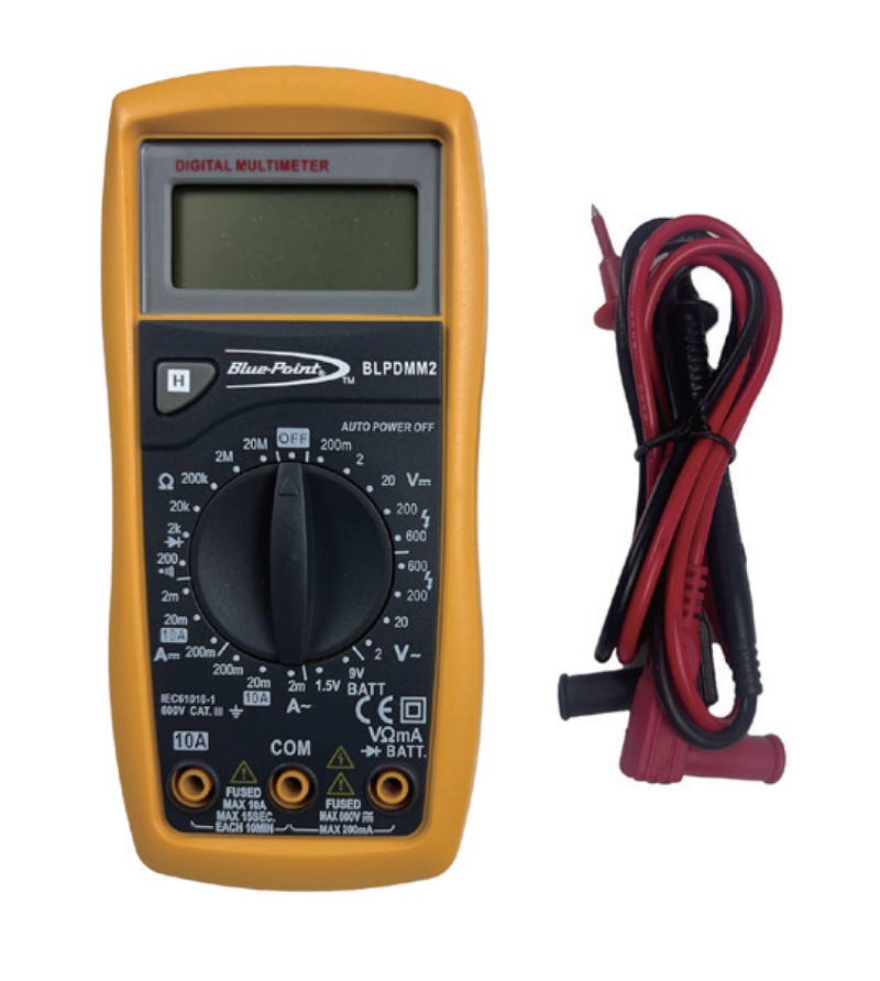 Blue Point Tools Digital Multimeter BLPDMM2 BluePoint