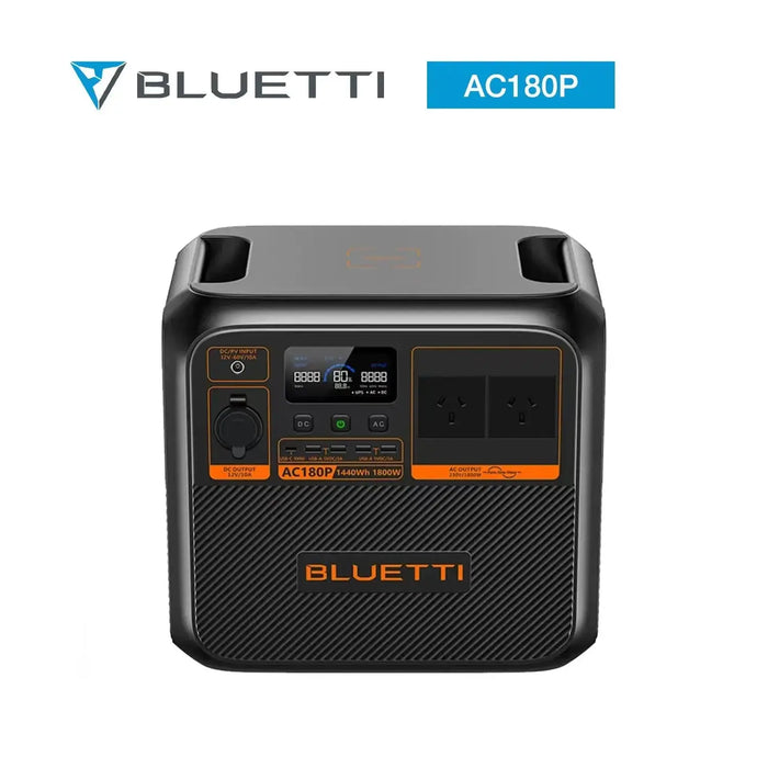 BLUETTI AC180P Portable Power Station | 1,800W | 1,152Wh - FairTools