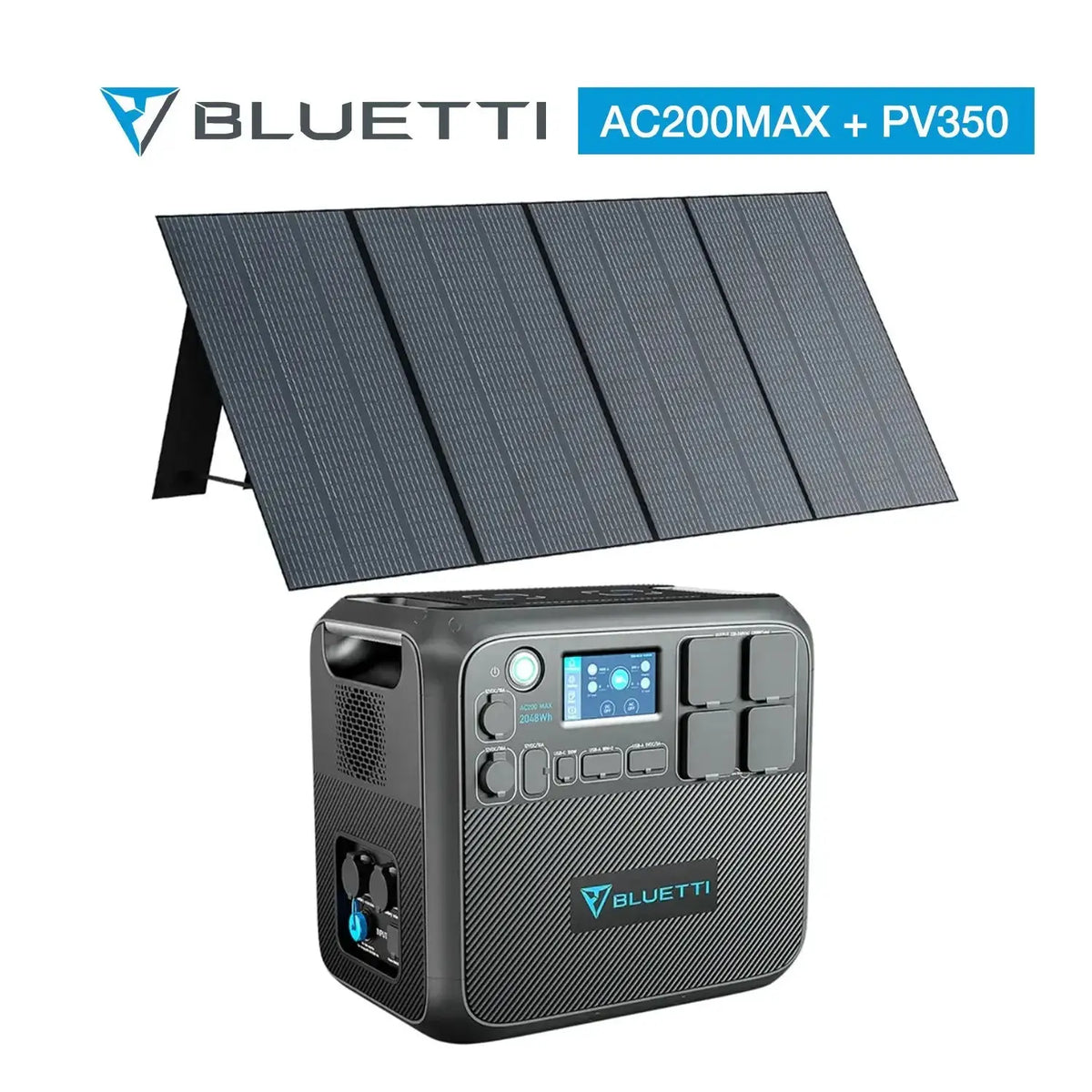 BLUETTI AC200MAX+PV350 Portable Power Station | 2,200W | 2,048Wh - FairTools