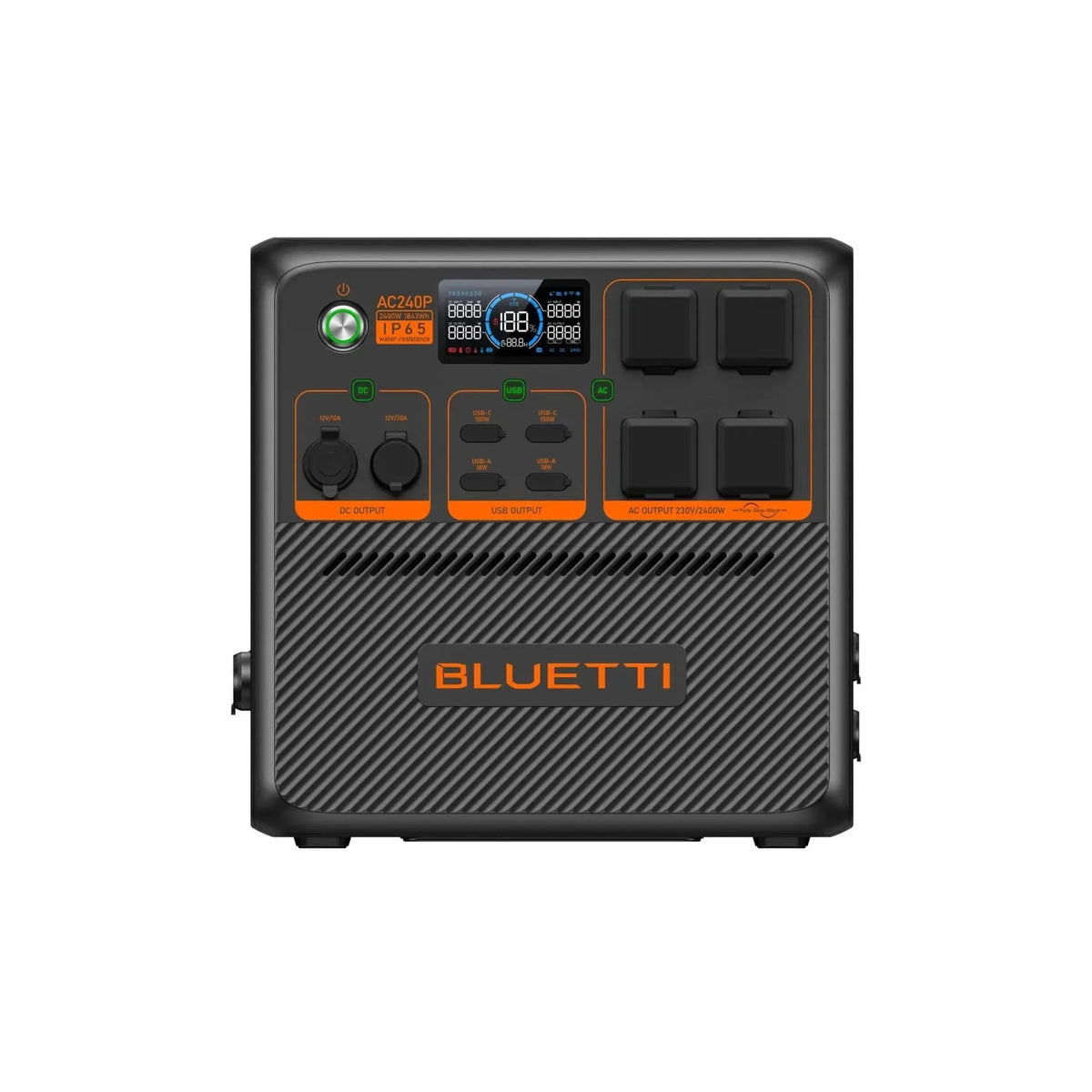 BLUETTI AC240P Portable Power Station | 2,400W 1,843Wh Bluetti