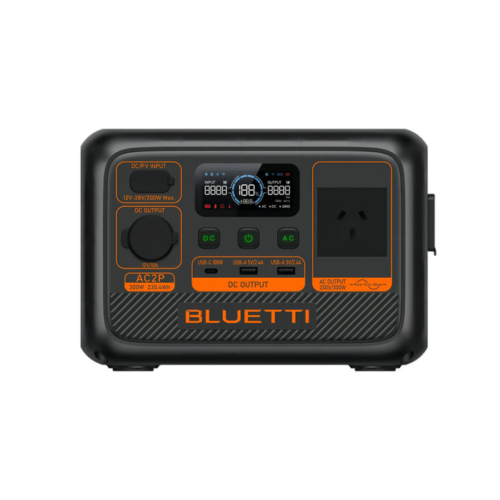 BLUETTI AC2P Portable Power Station | 300W 204Wh Bluetti