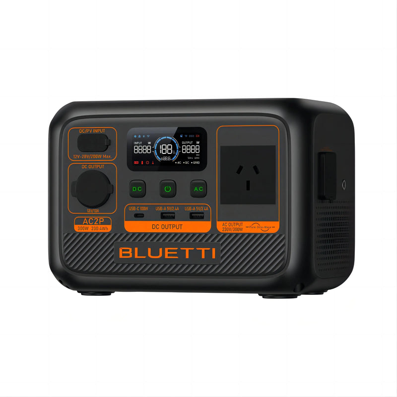 BLUETTI AC2P Portable Power Station | 300W 204Wh Bluetti