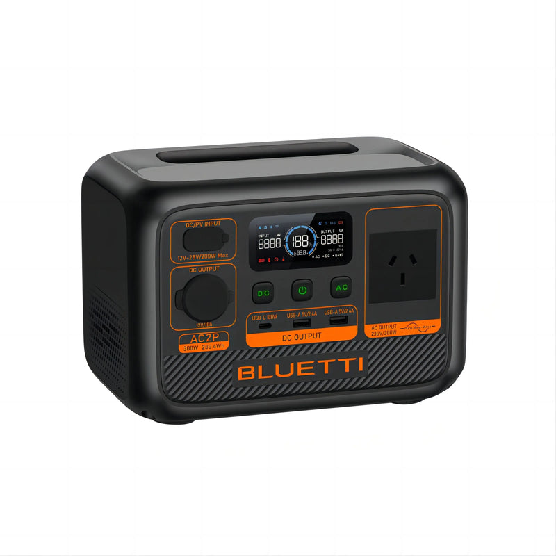 BLUETTI AC2P Portable Power Station | 300W 204Wh Bluetti