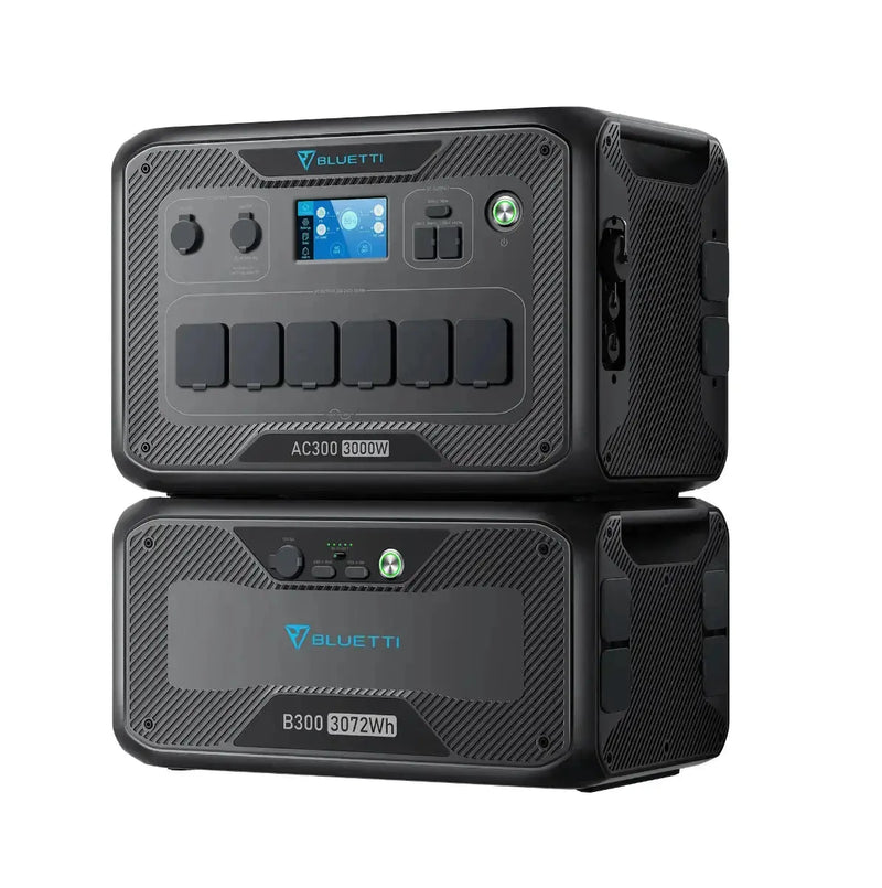 BLUETTI AC300 + B300 + PV350 Home Battery Backup | 3000W | 3072Wh - FairTools