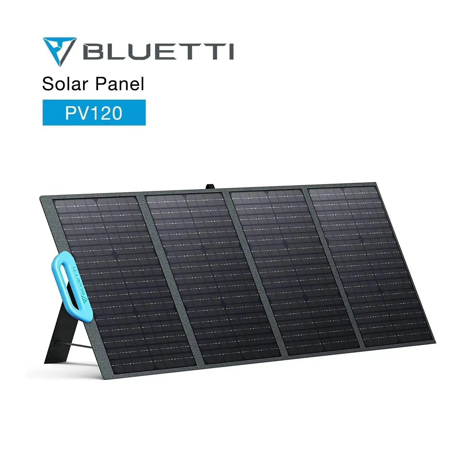 BLUETTIソーラーパネル ブラック　PV120 BLUETTI ソーラーパネル 120W 折り畳み式太陽光パネル 単結晶 高