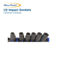 Blue Point 1/2 Impact Sockets 10MM-16MM 7 Sockets BluePoint