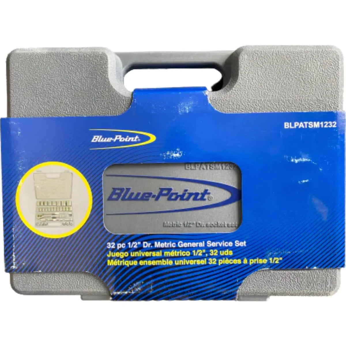 Blue Point 1/2 Metric Socket Set BLPATSM1232 - FairTools Blue Point 1/2 Metric Socket Set BLPATSM1232