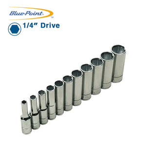 Blue Point 1/4 Drive Tube Sockets Metric 4mm-14mm