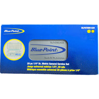 Blue Point 29 Piece 1/4 Drive Socket Set BLPATSM1429 - FairTools Blue Point 29 Piece 1/4 Drive Socket Set BLPATSM1429