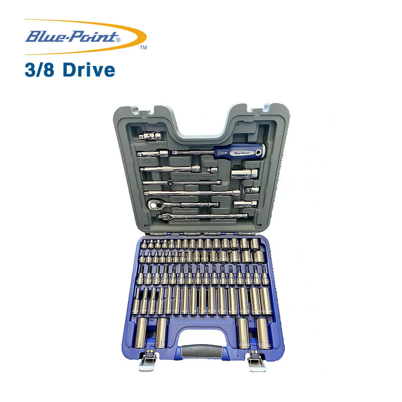 Blue Point 3/8 Drive 77 Piece Socket Set BLPATSM3877 BluePoint
