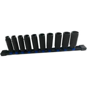 Blue Point 3/8 Drive Deep Impact Sockets BLPLSMIM388-19 13 Sockets