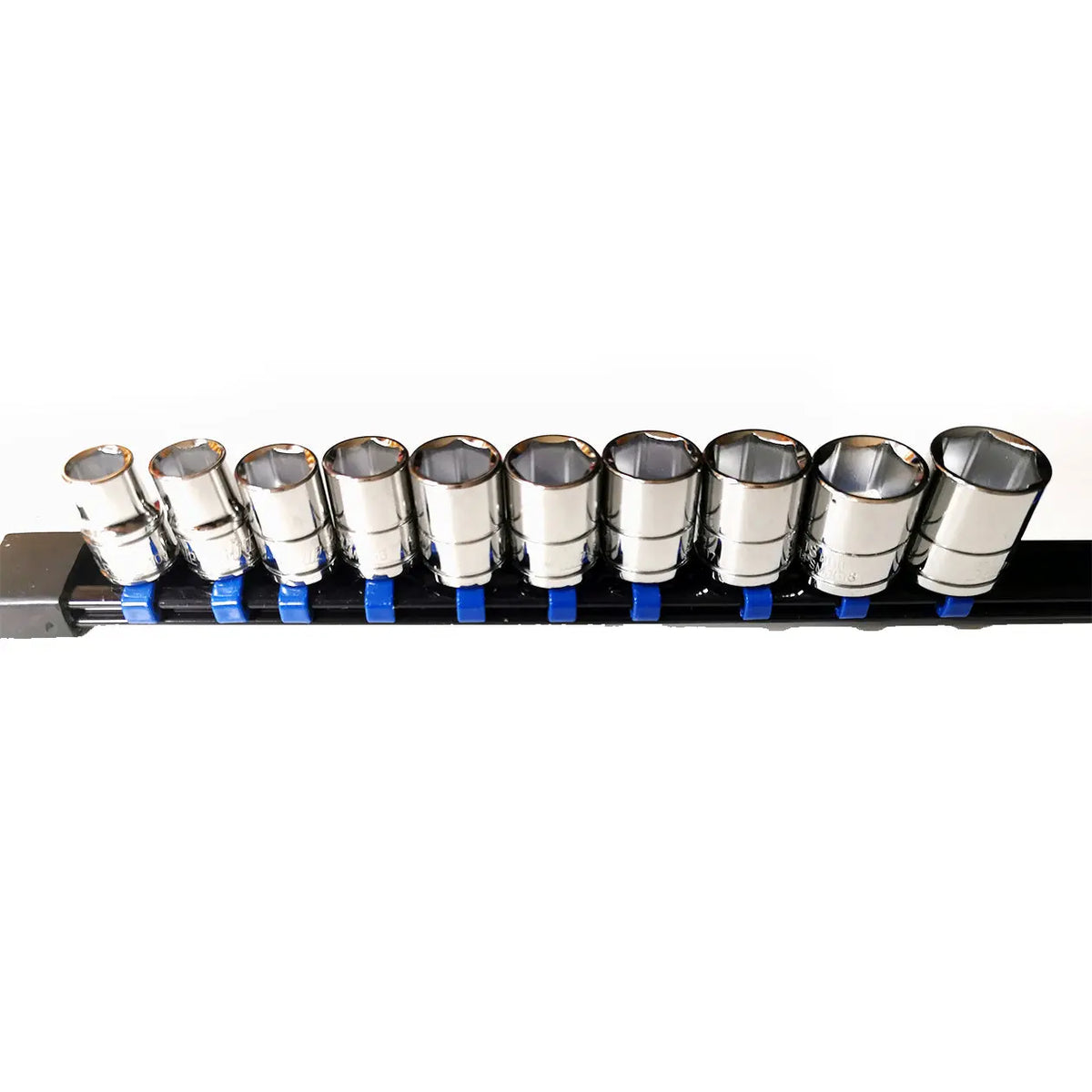 Blue Point 3/8 Short Sockets Metric 10mm -19mm - FairTools Blue Point 3/8 Short Sockets Metric 10mm -19mm