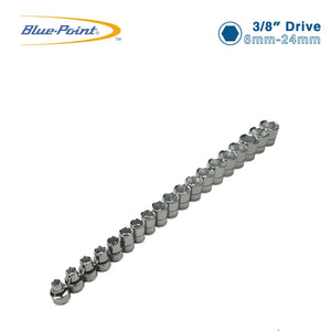 Blue Point 3/8 Short Sockets Metric 6mm -24mm