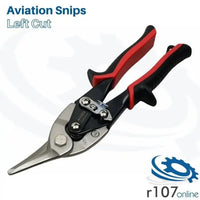 Blue Point Aviation Tin Snips Left Cut  AVSNP01010CN - FairTools
