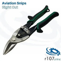 Blue Point Aviation Tin Snips, Right Cut AVSNP01020CN - FairTools