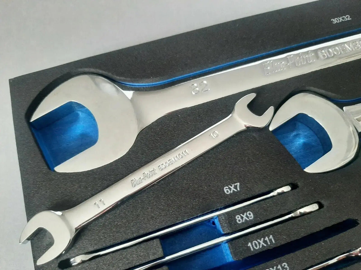 Blue Point EVA tool holder set - 11pcs double open-ended wrenches BLPEVA5 - FairTools