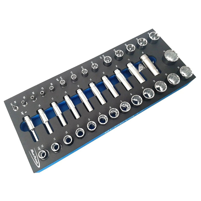 Blue Point EVA tool holder set - 38pcs metric pattern and 12 Socket Sets BLPEVA17 - FairTools