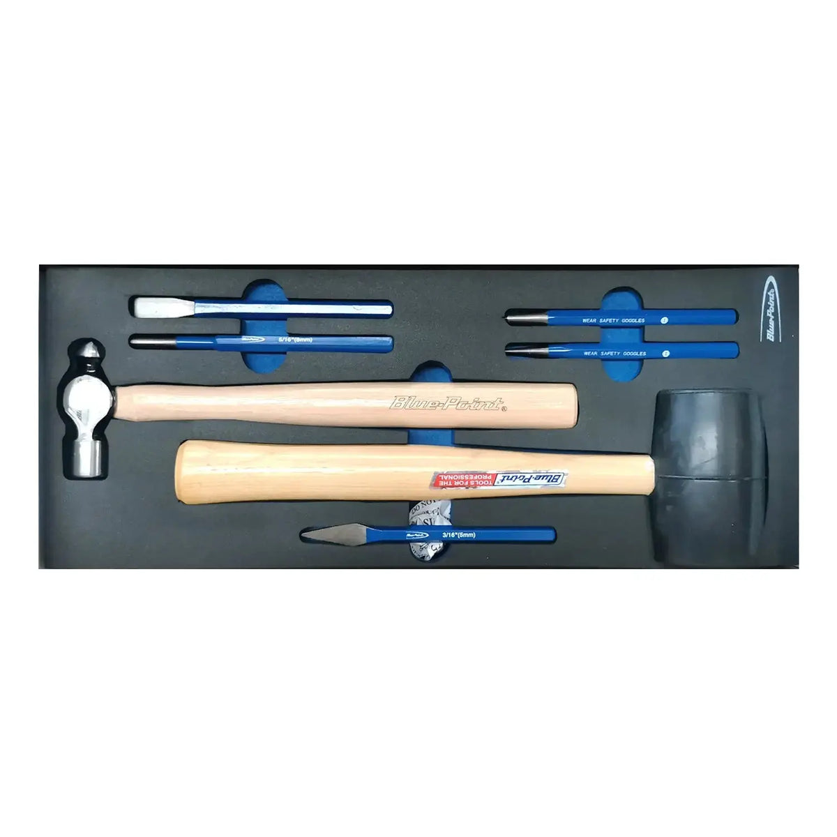 Blue Point EVA tool holder set - 7pcs percussion tools BLPEVA14 - FairTools
