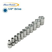 Blue Point Metric 1/4 Drive Short Sockets 3.5mm-14mm BluePoint