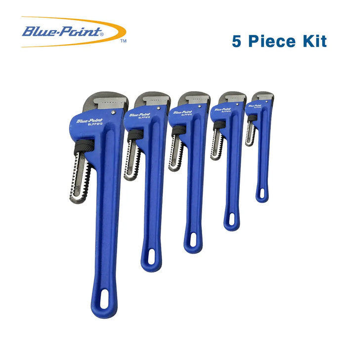 Blue Point Pipe Wrench 5 Piece Kit BluePoint