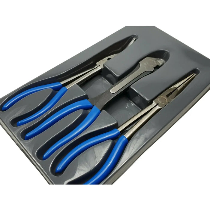 Blue Point Pliers/Cutters, Long Reach, 3 pc BDGPL300LR - FairTools Blue Point Pliers/Cutters, Long Reach, 3 pc BDGPL300LR