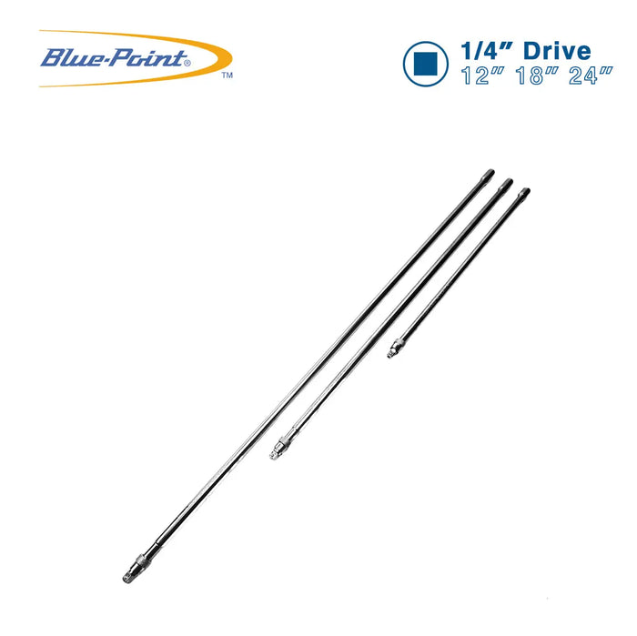 Blue Point Tools 1/4 Drive Locking Extensions 12 - 24 BluePoint
