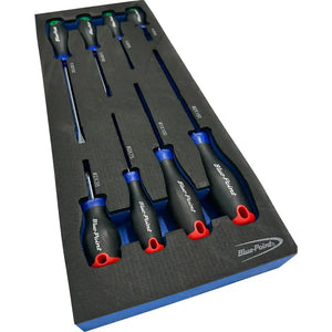 Blue Point Tools EVA Tool Holder Set, 8 piece Screwdriver Set