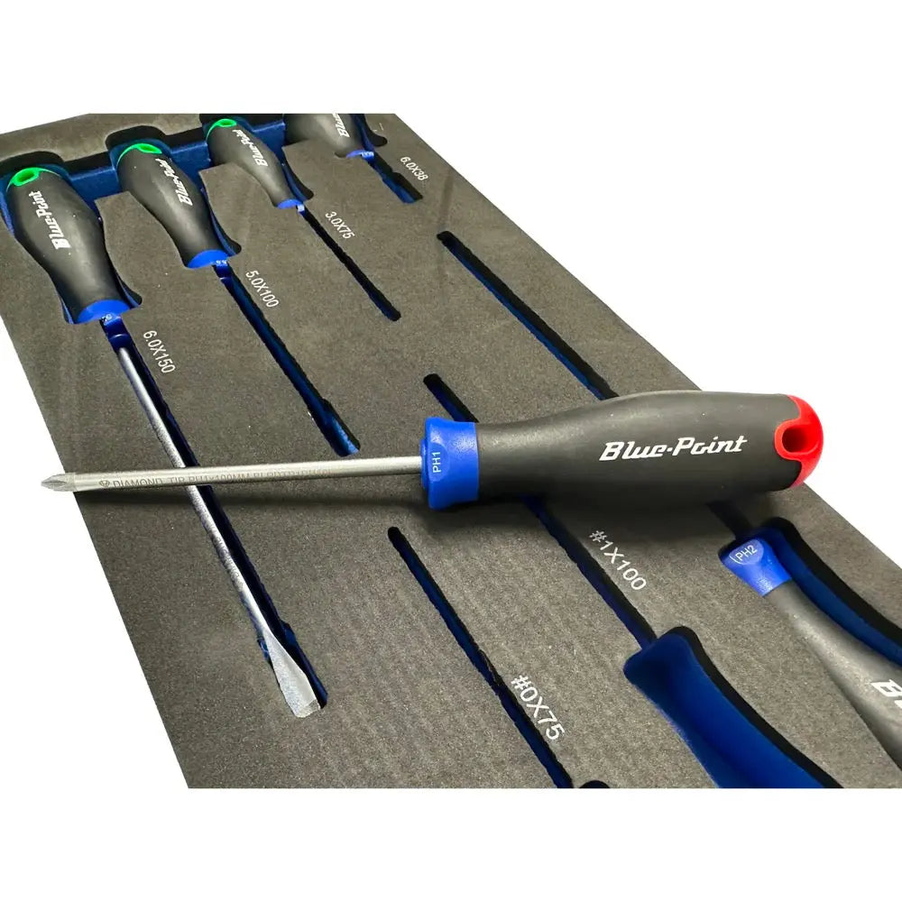 Blue Point Tools EVA Tool Holder Set, 8 piece Screwdriver Set BluePoint