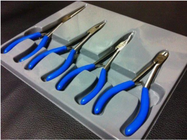 BluePoint BDGPL400LMP, 4PC Long Reach Miniature Pliers Set