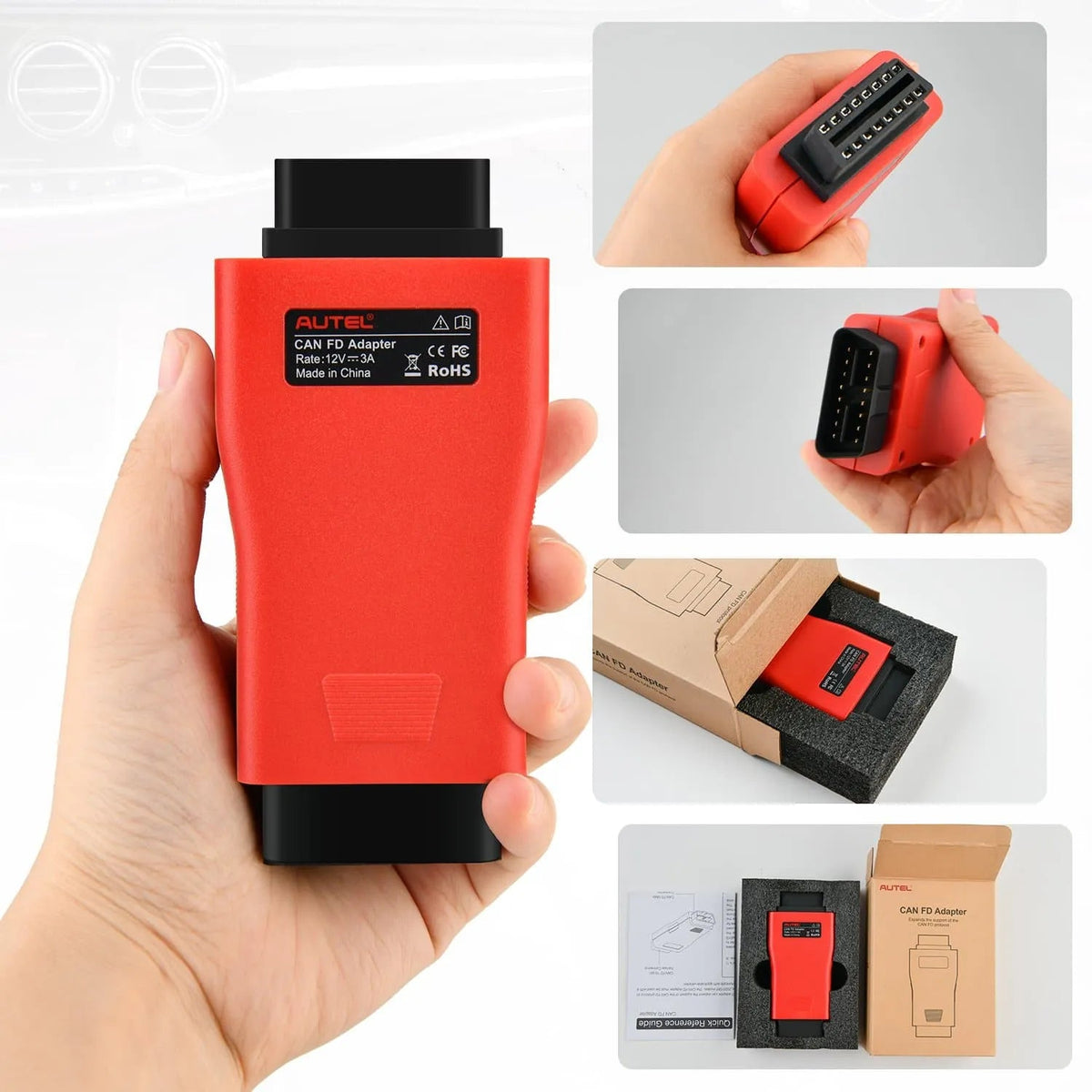 Autel CAN FD Adapter Compatible with Autel VCI work for Maxisys Series Tablets FairTools