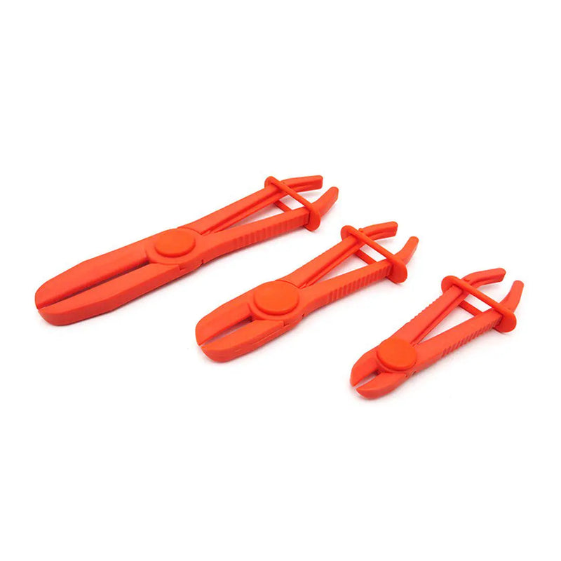 Car Hose Brake Line Crimping Pliers Clamp Tool Plastic Tubing Cut Off Sealing FairTools